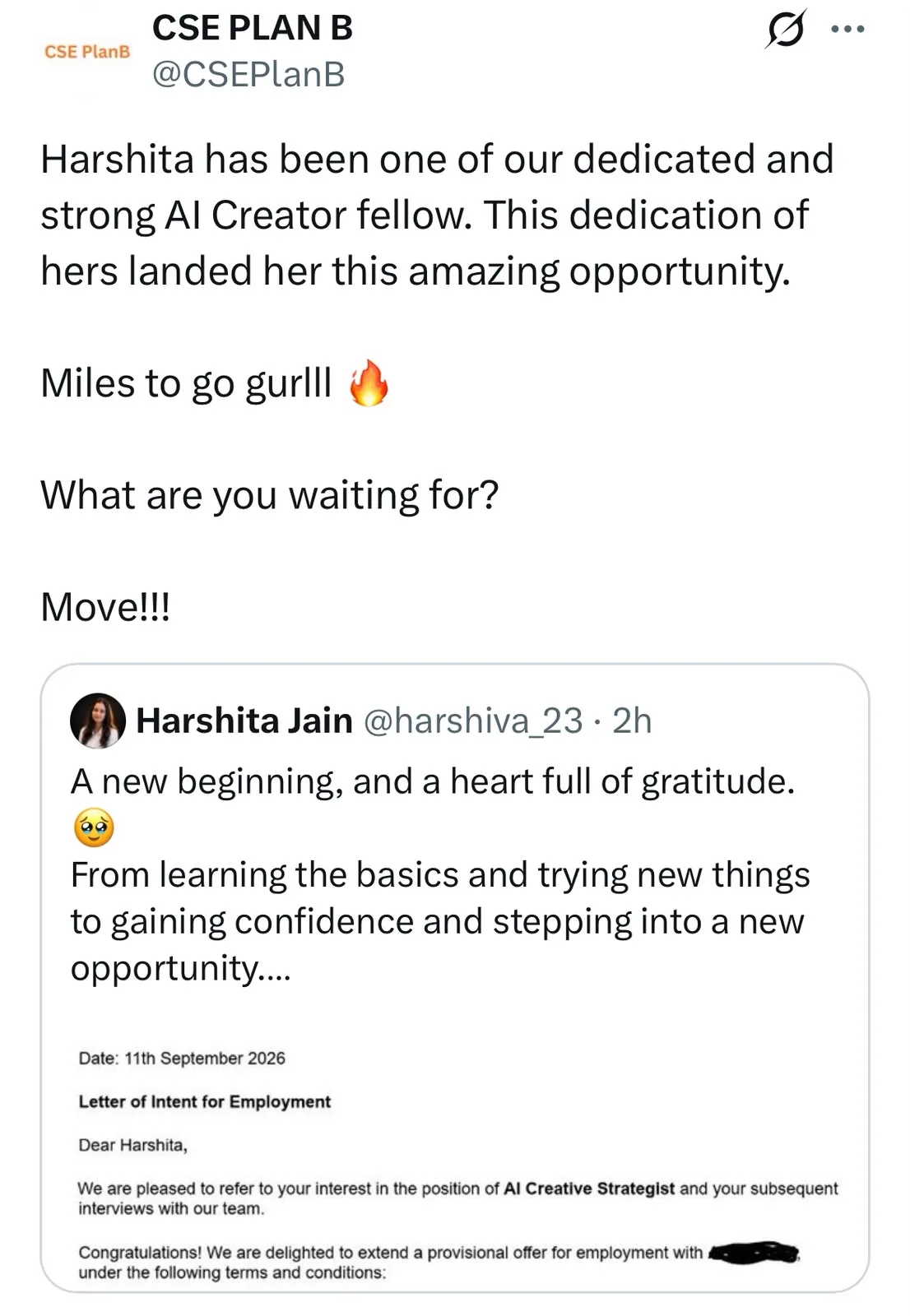 PYQ Mastery 2027 testimonial from a CSEWhy learner