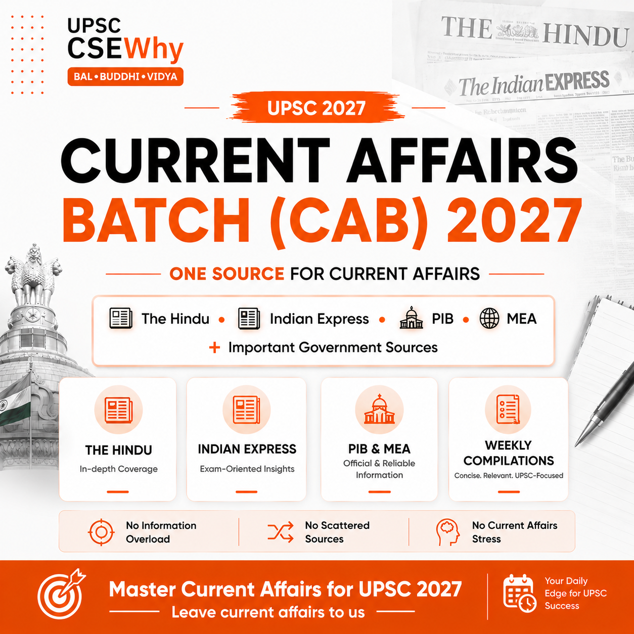 Current Affairs Batch (CAB) | CSEWhy preview