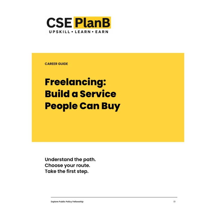 Freelancing guide cover