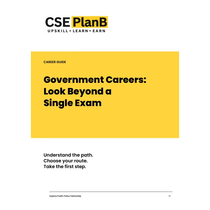 Government Careers guide cover