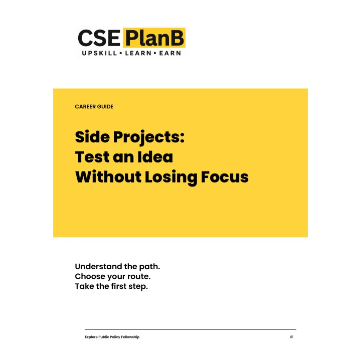 Side Projects guide cover